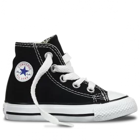 7J231 Chuck Taylor All Star Junior High Top Black by Converse