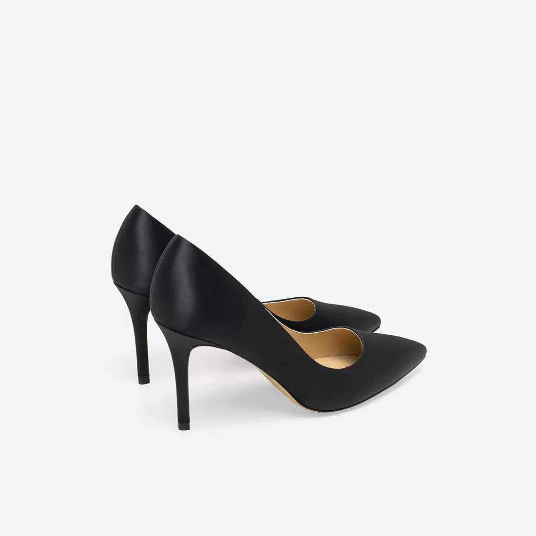 Athena Satin Pumps