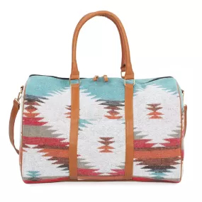 Aztec Patterned Duffle Travel Bags