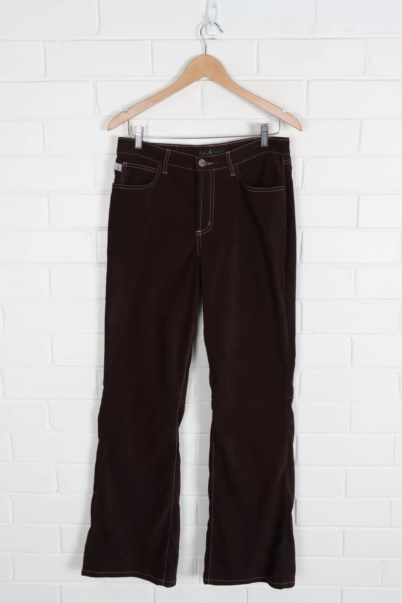 BABY PHAT Brown Suede Pants (Women's 11)