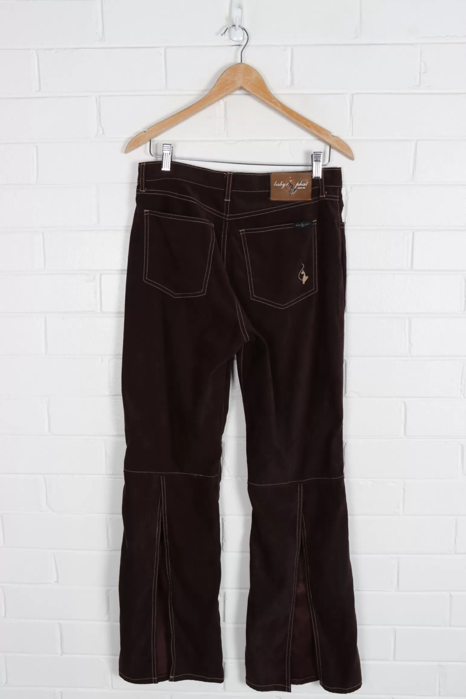 BABY PHAT Brown Suede Pants (Women's 11)