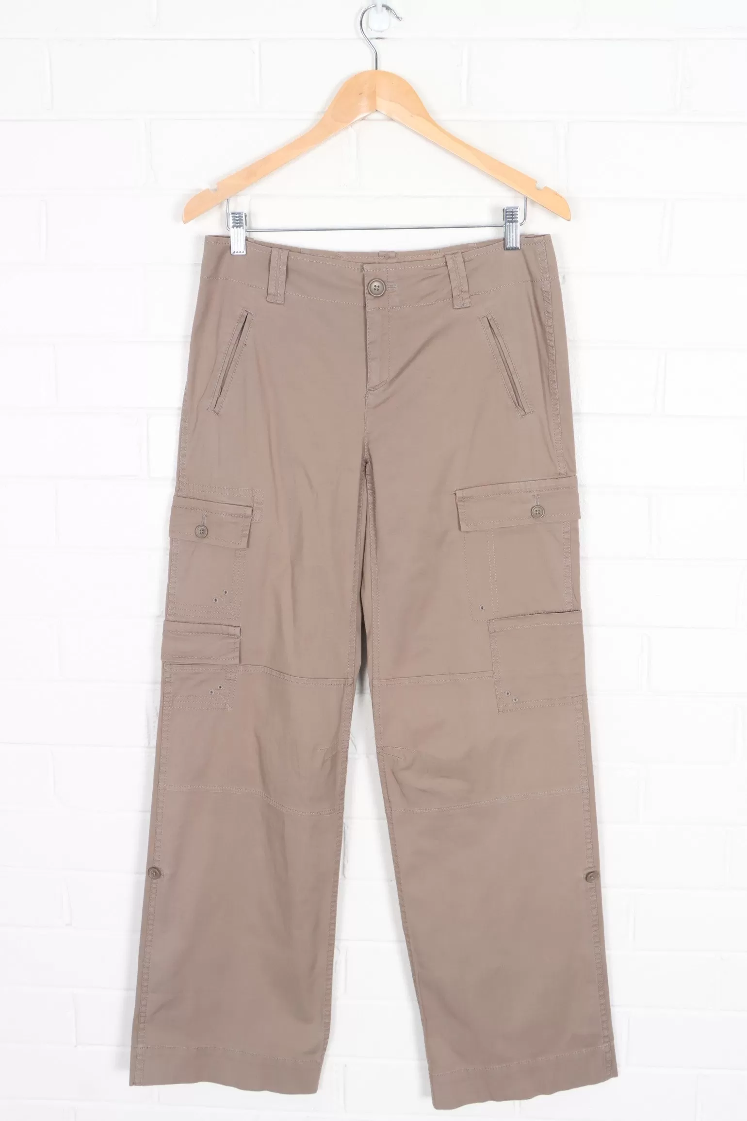 BANANA REPUBLIC Tan Cargo Pants (Women's 8)