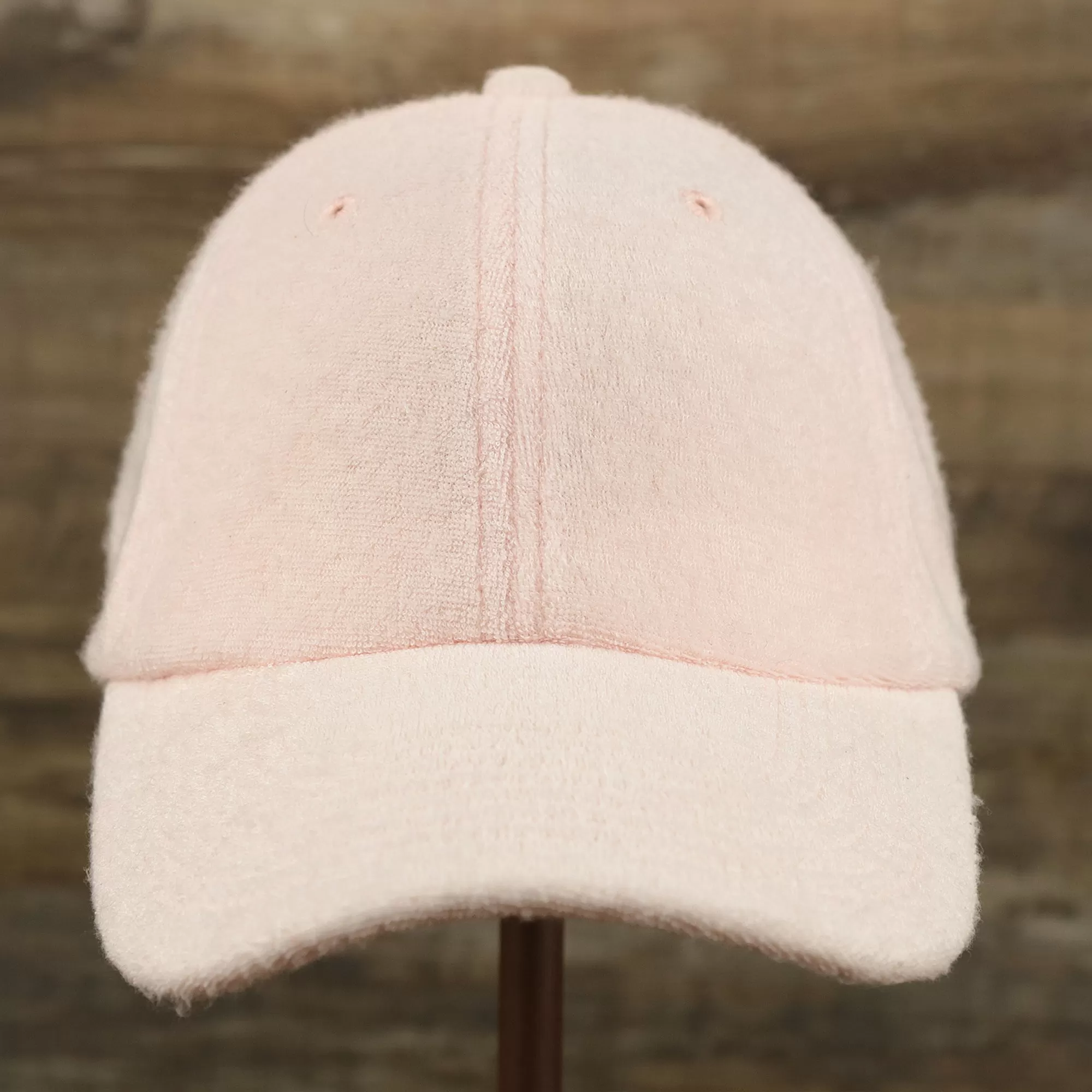 Blank Misty Rose Wash Cloth Baseball Hat | Light Pink Dad Hat