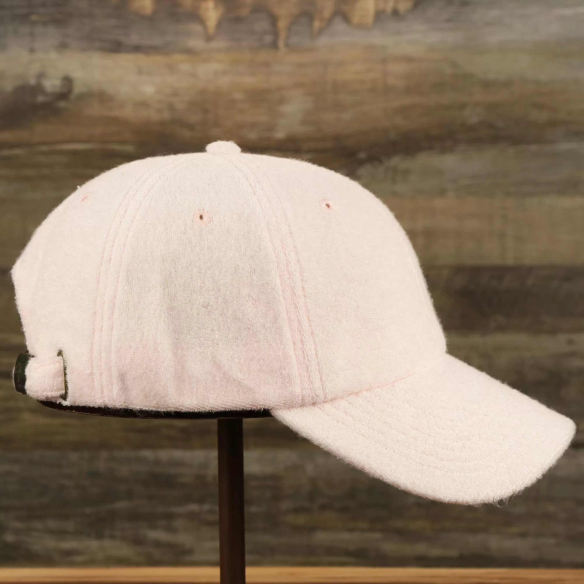 Blank Misty Rose Wash Cloth Baseball Hat | Light Pink Dad Hat