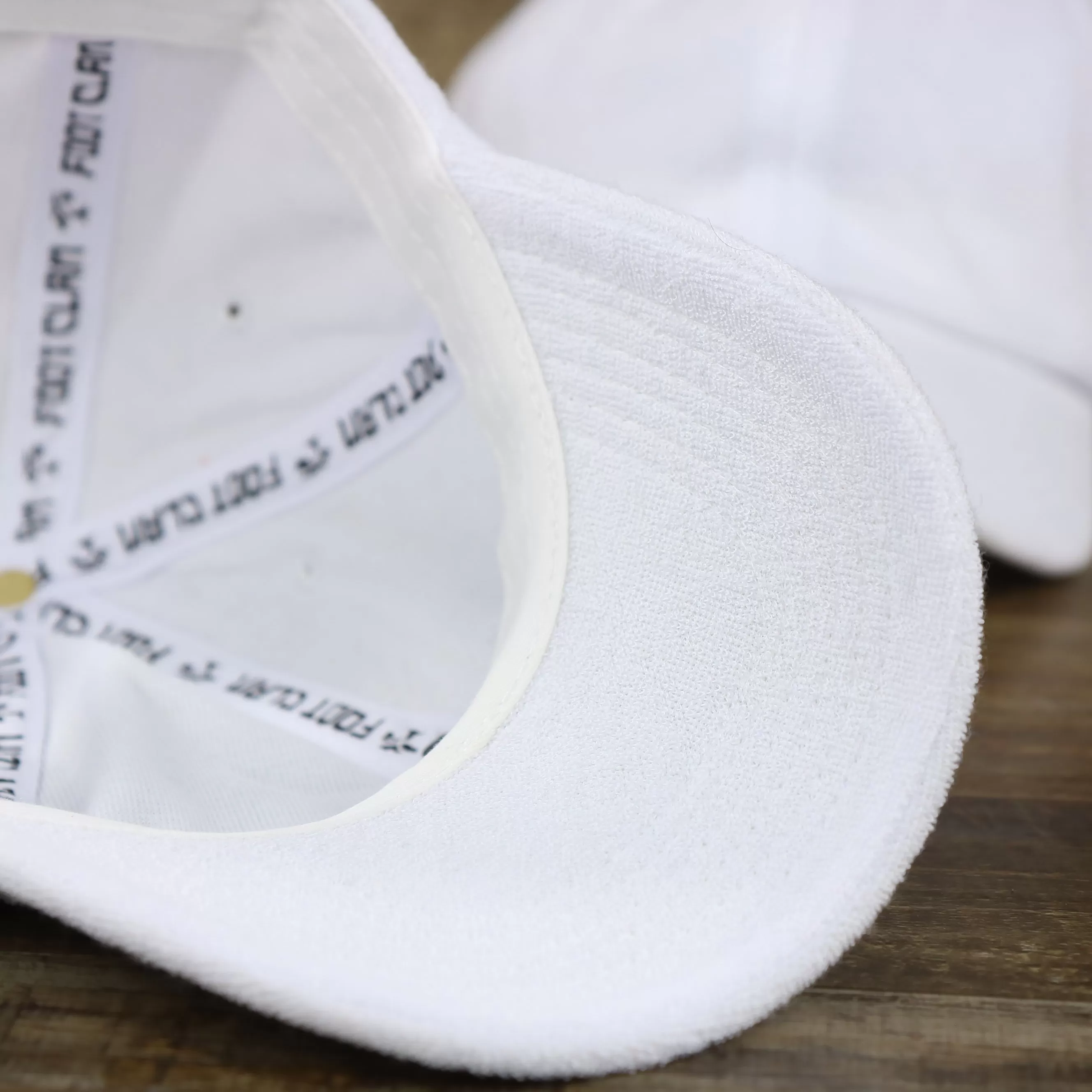 Blank Snow White Wash Cloth Baseball Hat | White Dad Hat