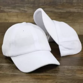 Blank Snow White Wash Cloth Baseball Hat | White Dad Hat