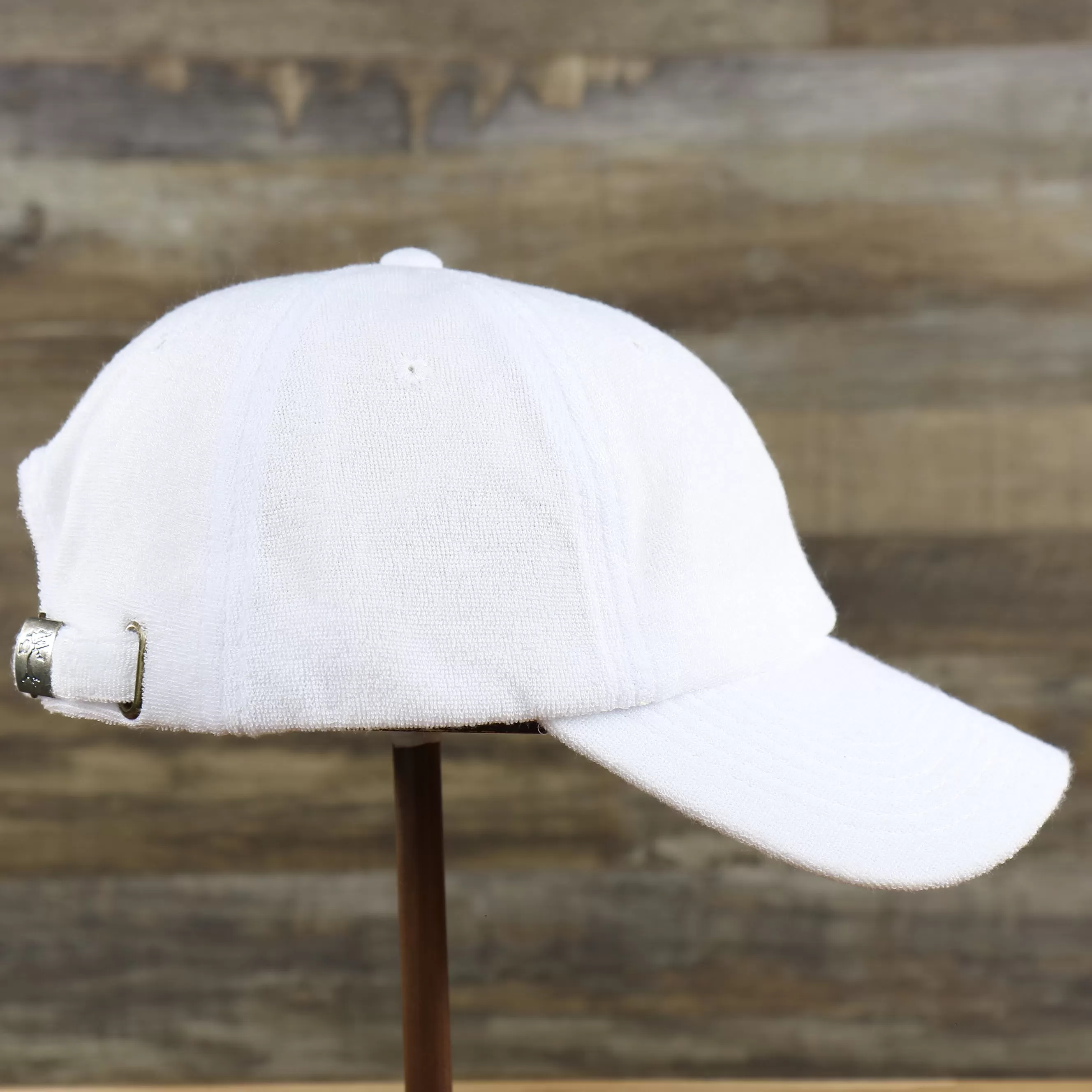 Blank Snow White Wash Cloth Baseball Hat | White Dad Hat