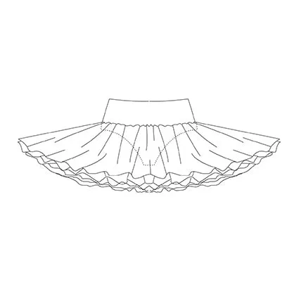 Bloch Belle Tutu Ballet Skirt