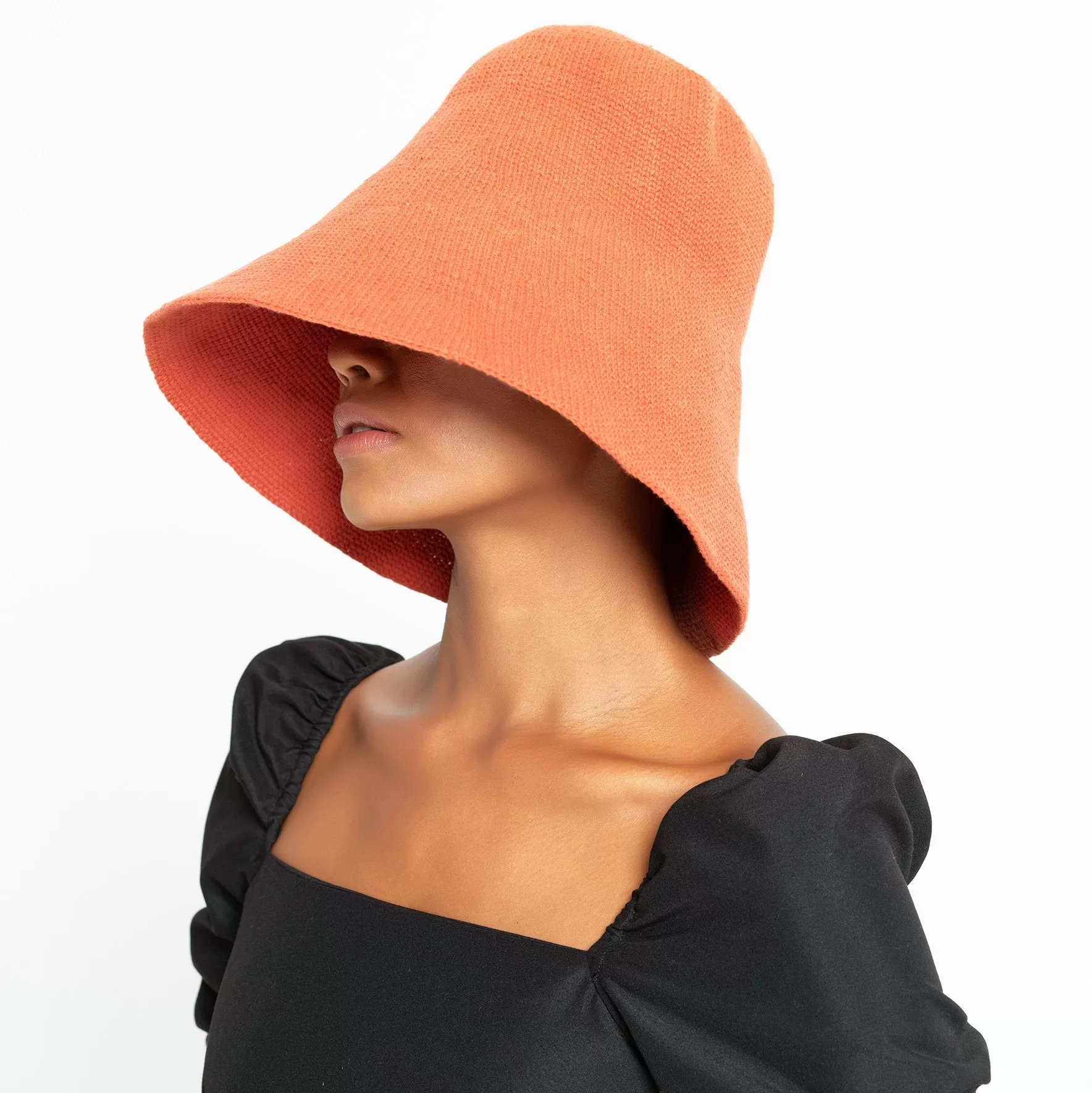 BLOOM Crochet Hat, in Burnt Sienna