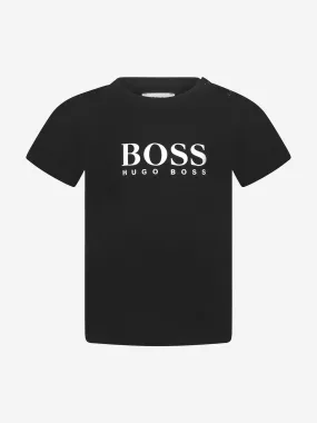 BOSS - Baby Boys Cotton Jersey Logo T-Shirt | Childsplay Clothing