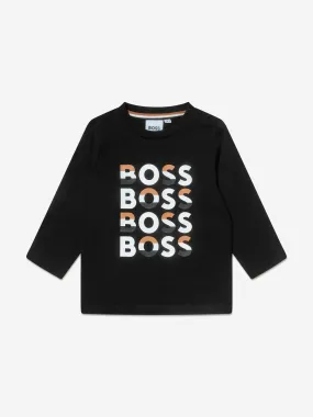 BOSS - Baby Boys Long Sleeve Logo T-Shirt | Childsplay Clothing