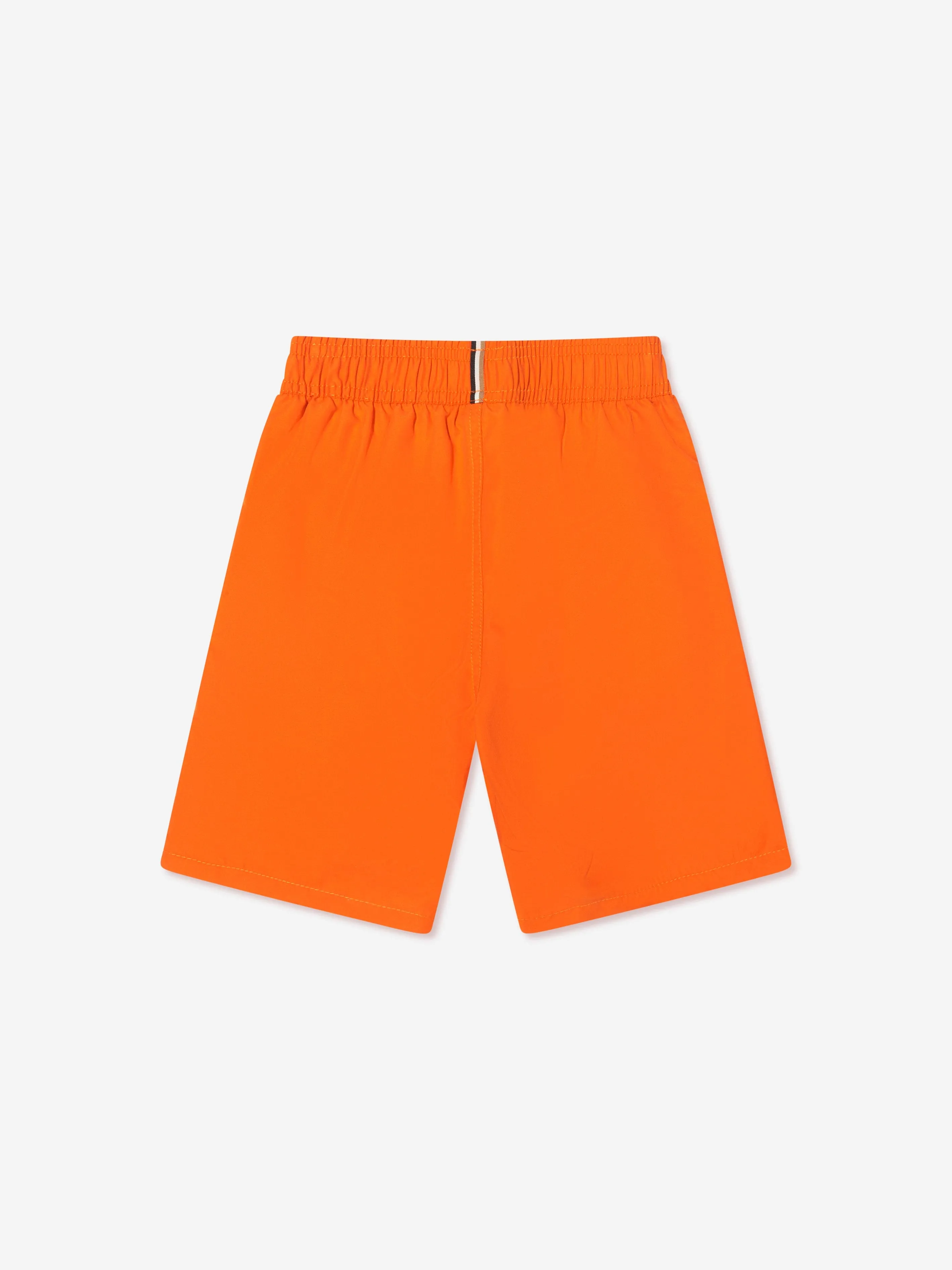 BOSS - Boys Logo Swim Shorts In Orange | Childsplay Clothing