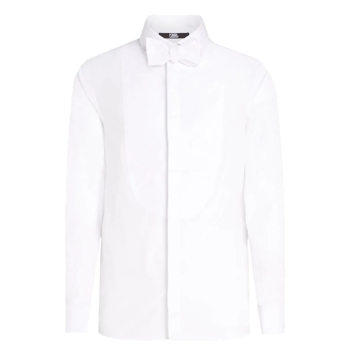 Bow Tie Evening Shirt Handpicked By Hun Kim -White