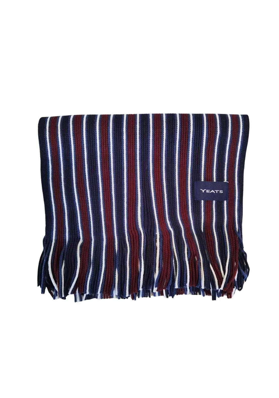 Boxed Scarves - Navy / Red