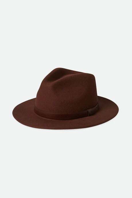 Brixton Messer Fedora - Sepia