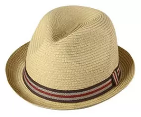 Broner Perfect Gentleman Braid Fedora Hat