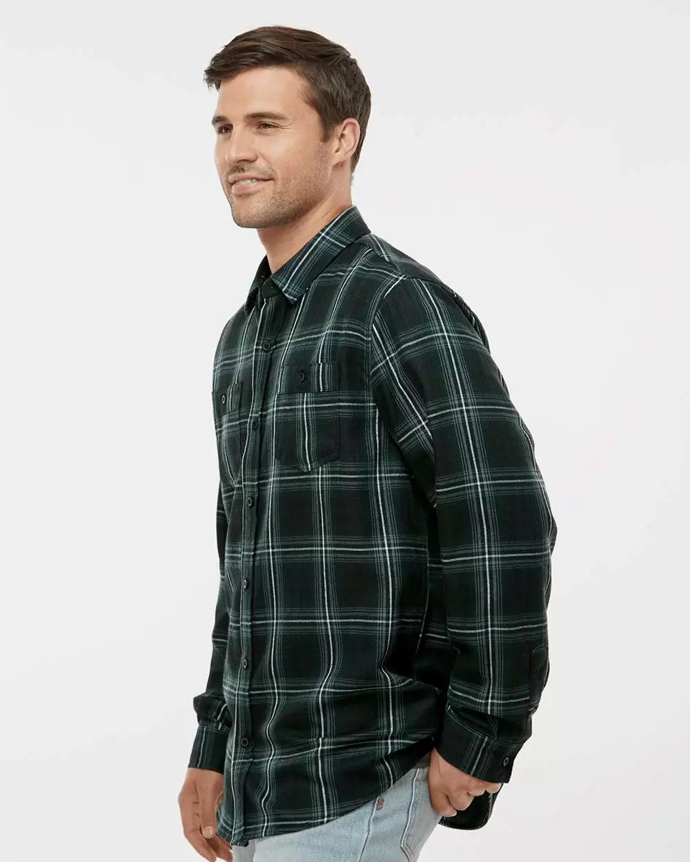 Burnside Clothing 8220 Perfect Flannel Work Shirt SKU: 8220