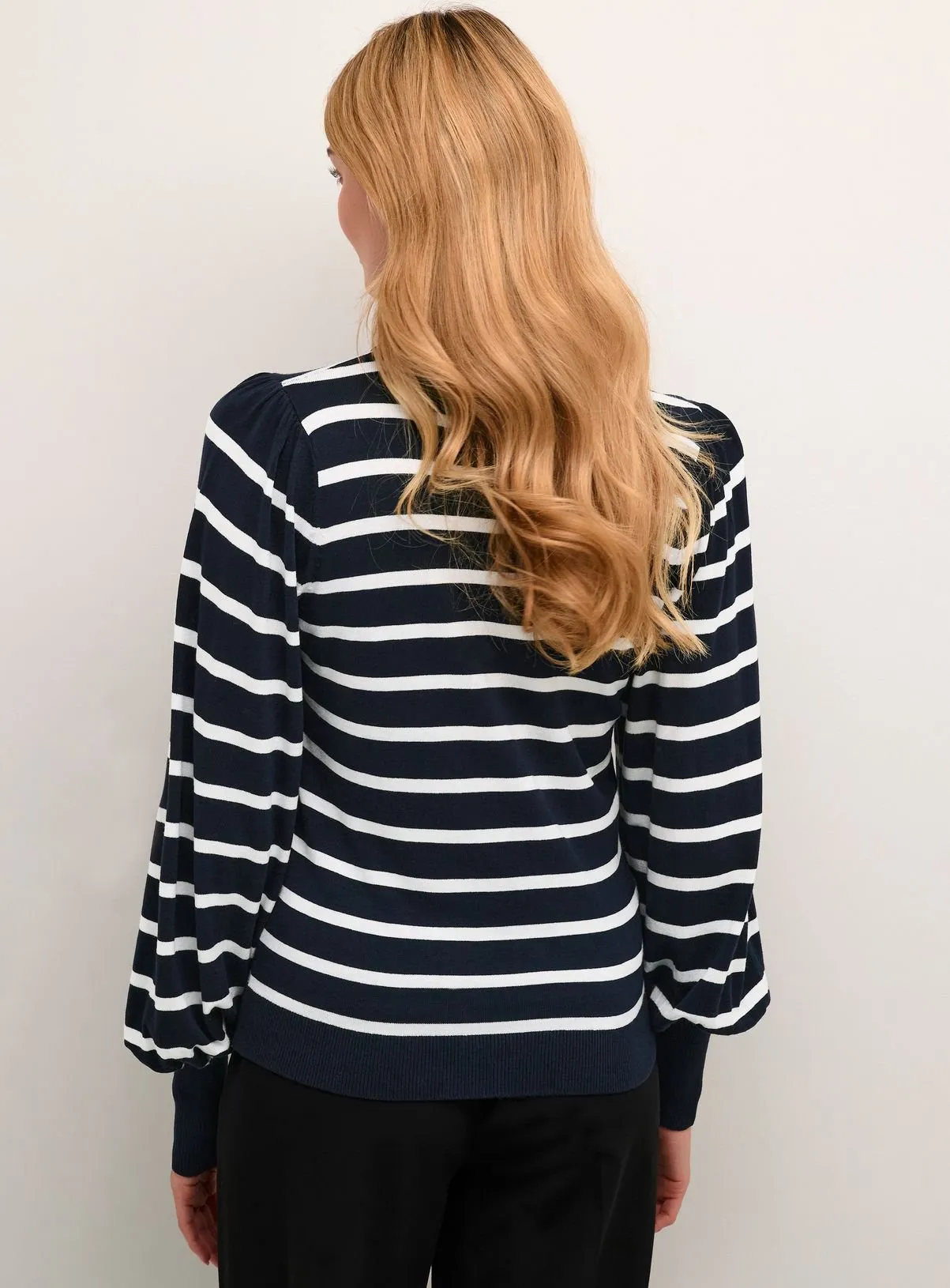 Buy KAFFE Kamala Striped Knit Pullover XL | Jumpers | Tu