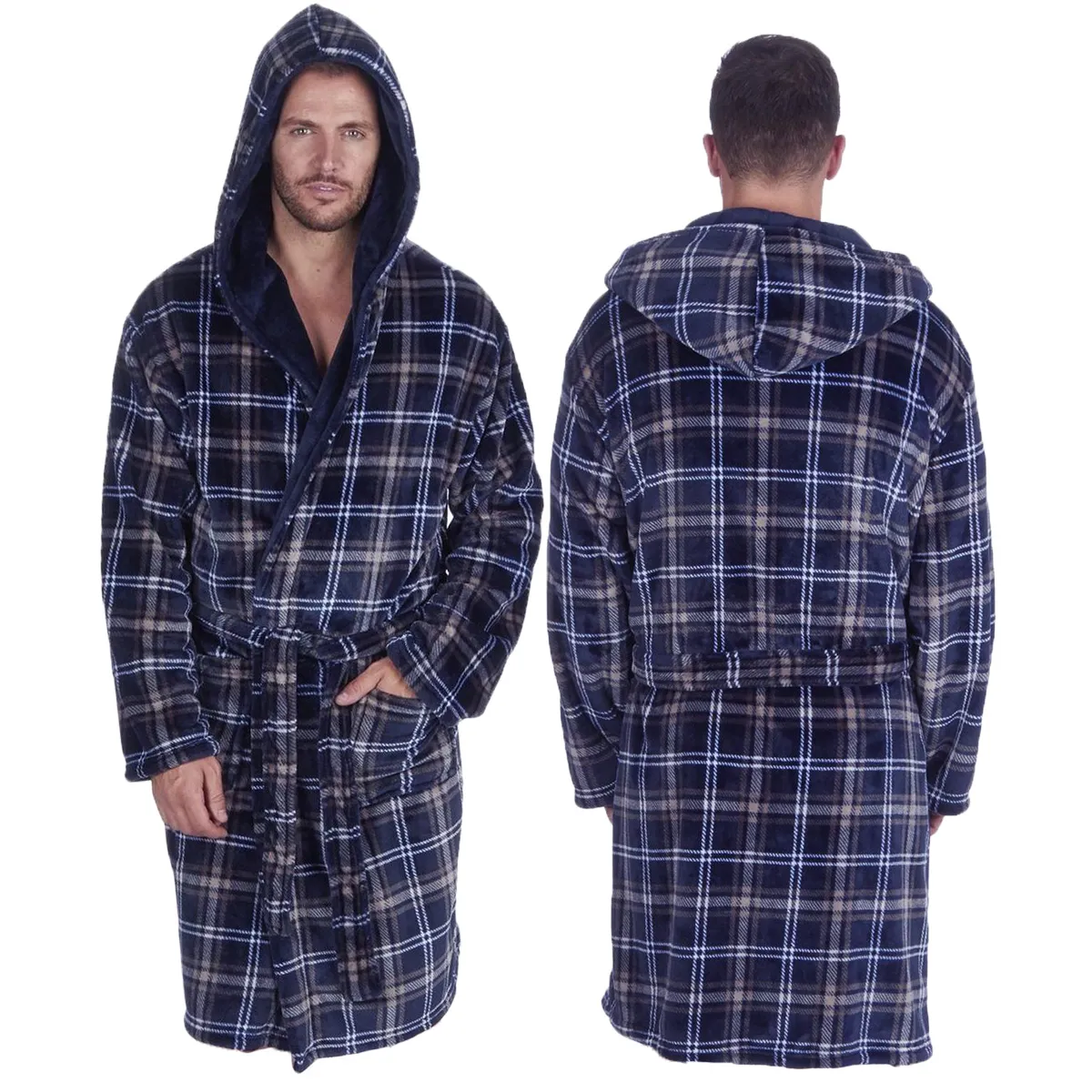 Buy Mens SuperSoft Dressing Gown - Fast UK Delivery | Insight Clothing