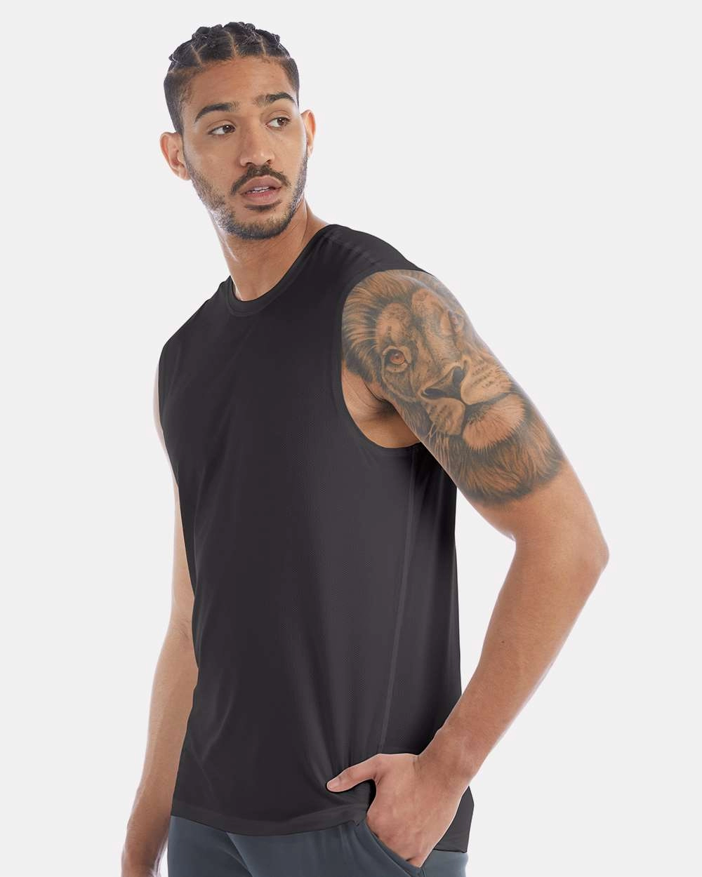 Champion Clothing CHP170 Micro Mesh Sports Muscle T-Shirt SKU: CHP170