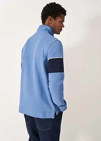 Chest Stripe Padstow Sweatshirt by Crew Clothing Company | Look Again