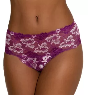 Cosabella Savona High Waist Brief Panty (SAVON0562) - Swiss Beet/White