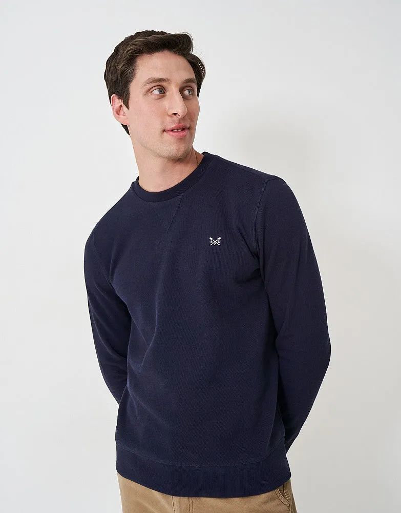 Crew Clothing French Rib Crew Neck Sweatshirt