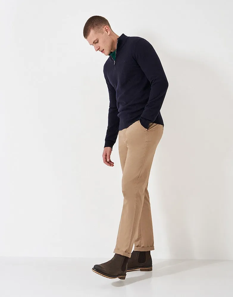 Crew Clothing Merino Half-Zip Jumper