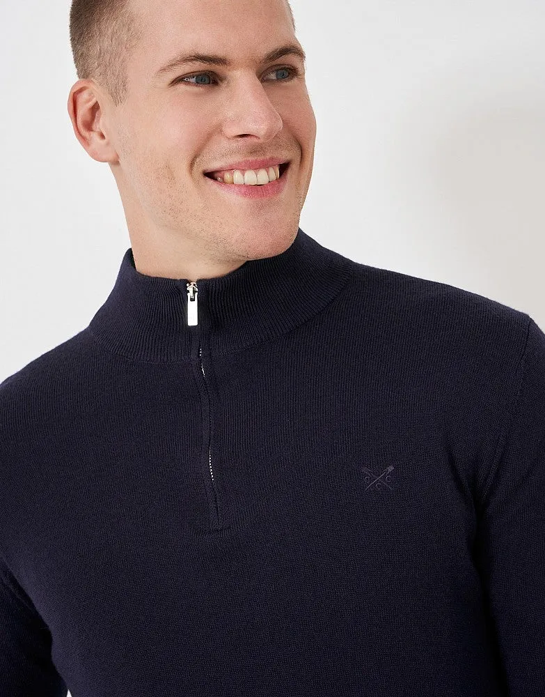 Crew Clothing Merino Half-Zip Jumper