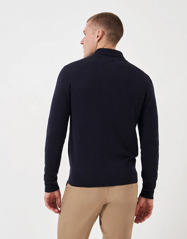 Crew Clothing Merino Half-Zip Jumper