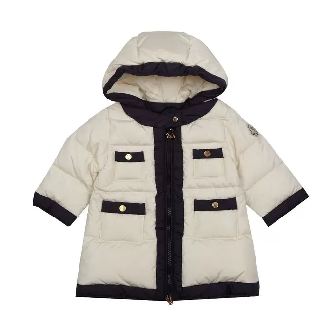 DOWN JACKET BABY CREAM