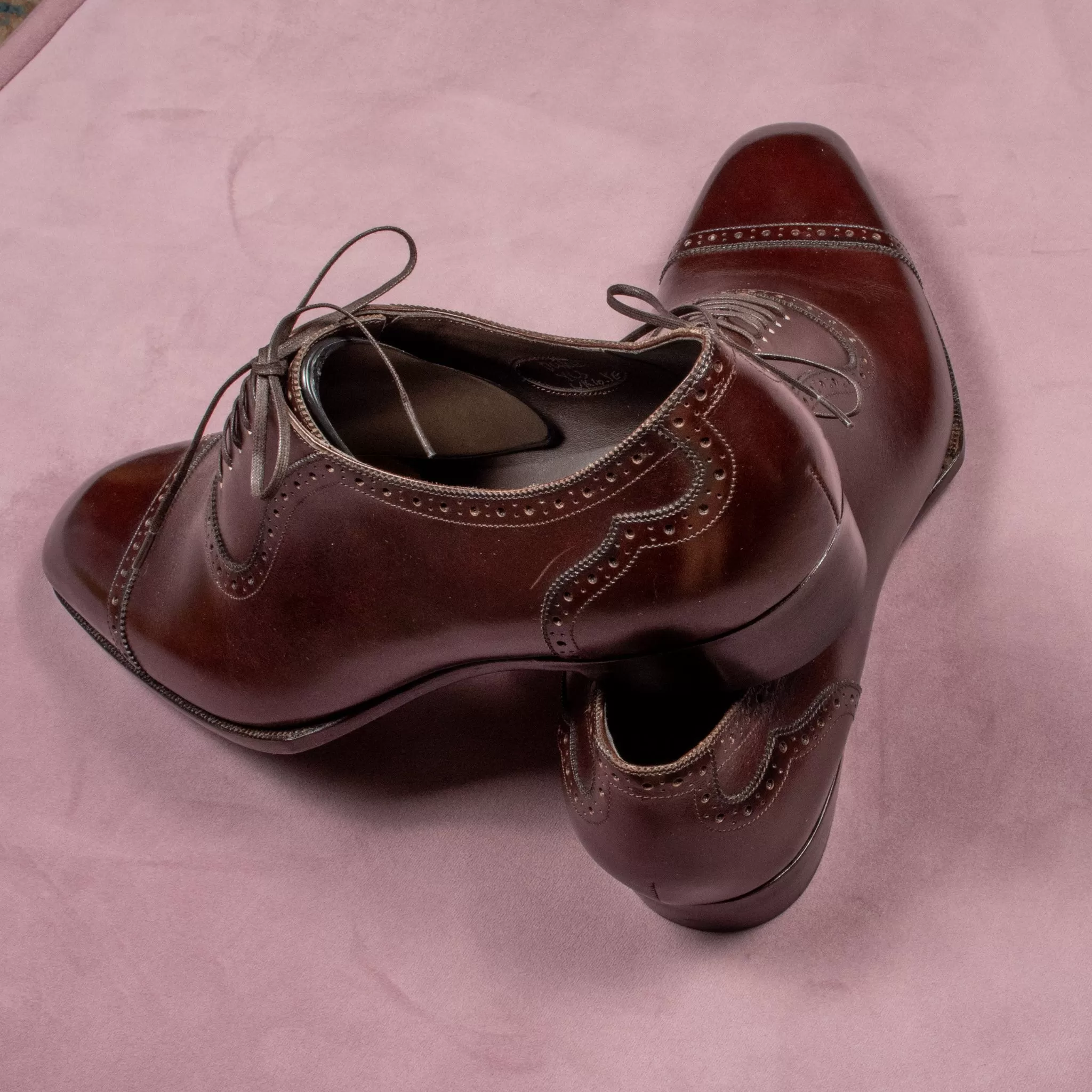 Duke Cafe Box Calf Oxford Shoes / YC3 Last / UK 10.5E