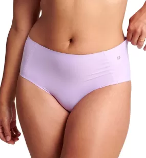 Evelyn & Bobbie High-Waisted Retro Bikini Panty (1704) - Lavender