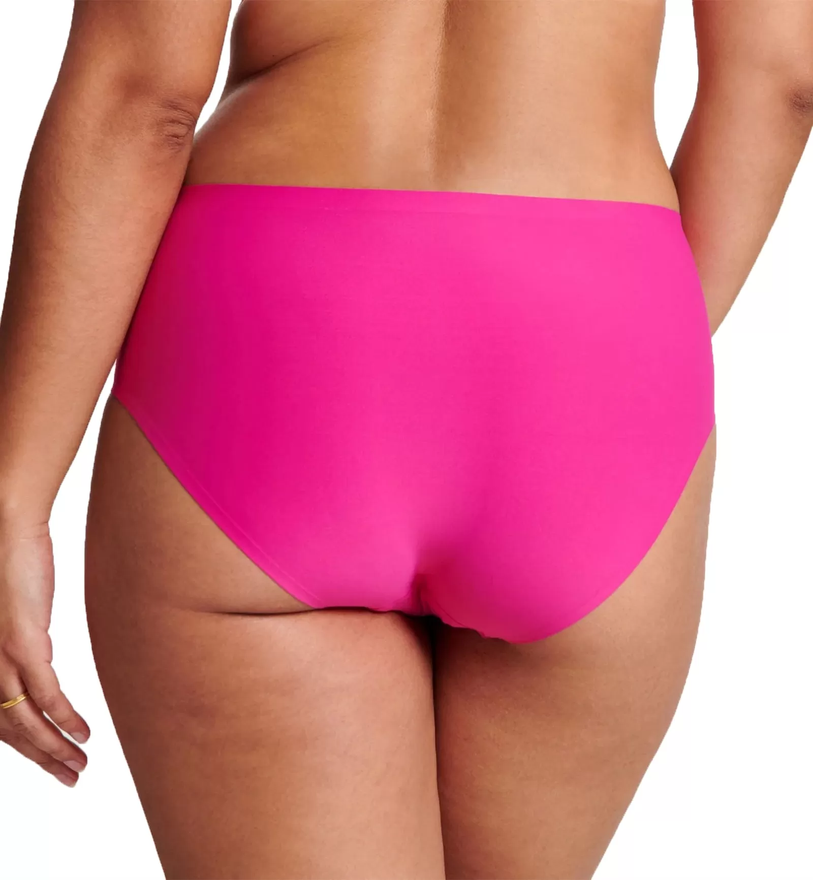 Evelyn & Bobbie High-Waisted Retro Bikini Panty (1704) - Wildflower Pink