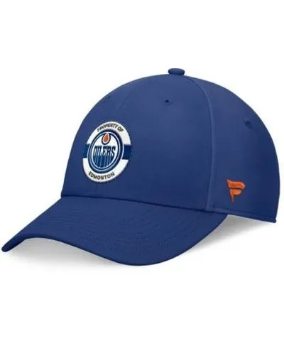 Fanatics Men's NHL Fanatics Edmonton Oilers Authentic Pro Training Camp Flex Hat