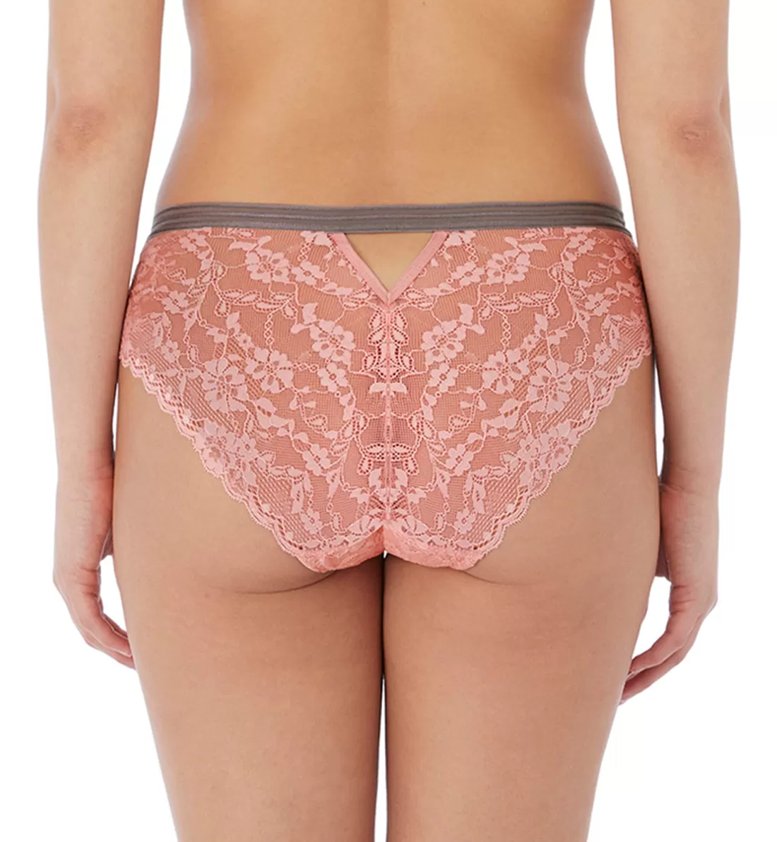 Freya Offbeat Lace Brief (5455) - Rosehip