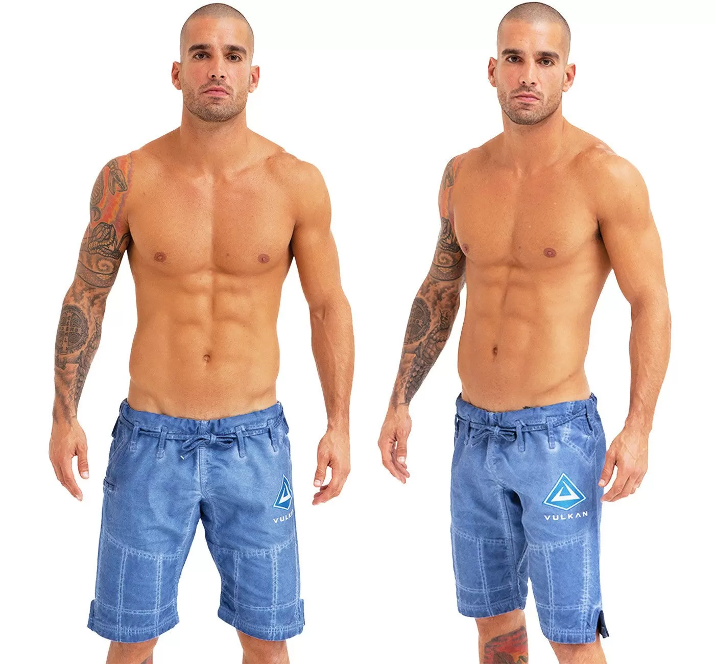 FUSION Jiu Jitsu Lifestyle Short Vintage Blue