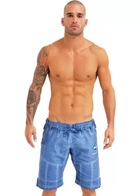 FUSION Jiu Jitsu Lifestyle Short Vintage Blue