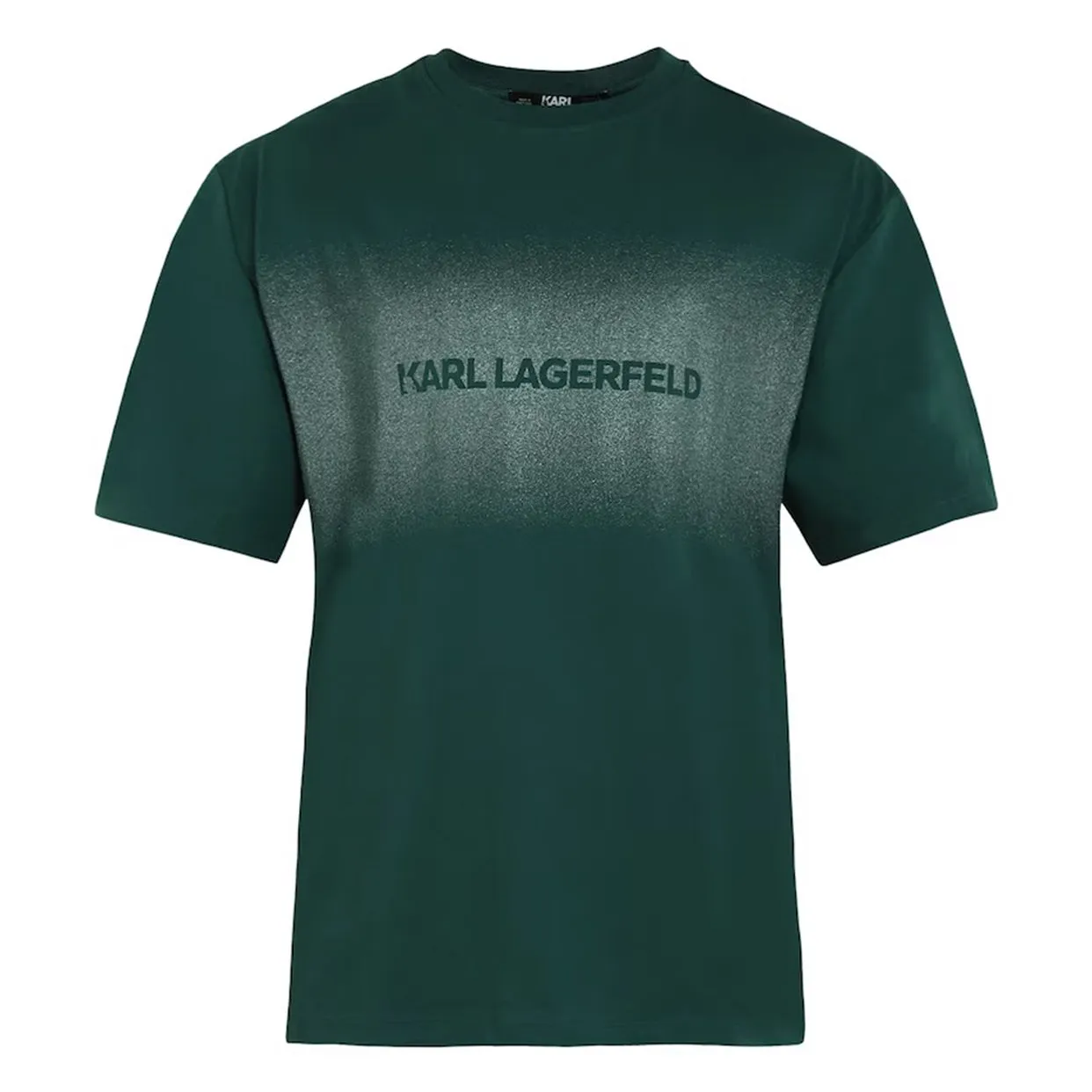 Gradient Karl Logo T-Shirt -Teal