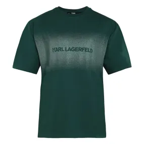 Gradient Karl Logo T-Shirt -Teal