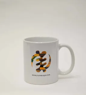 Gye Nyame – Adinkra Symbol – African Kente Print Mug – Various - African Clothing Store | JT Aphrique