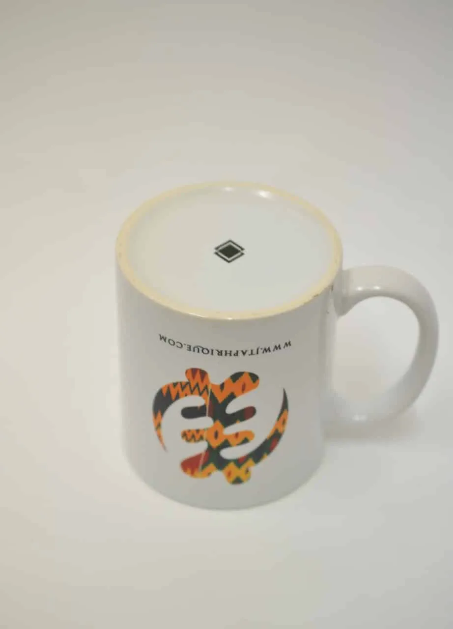 Gye Nyame – Adinkra Symbol – African Kente Print Mug – Various - African Clothing Store | JT Aphrique