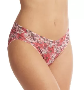 Hanky Panky Signature Lace Printed Vikini (PR482374) - Poinsettia