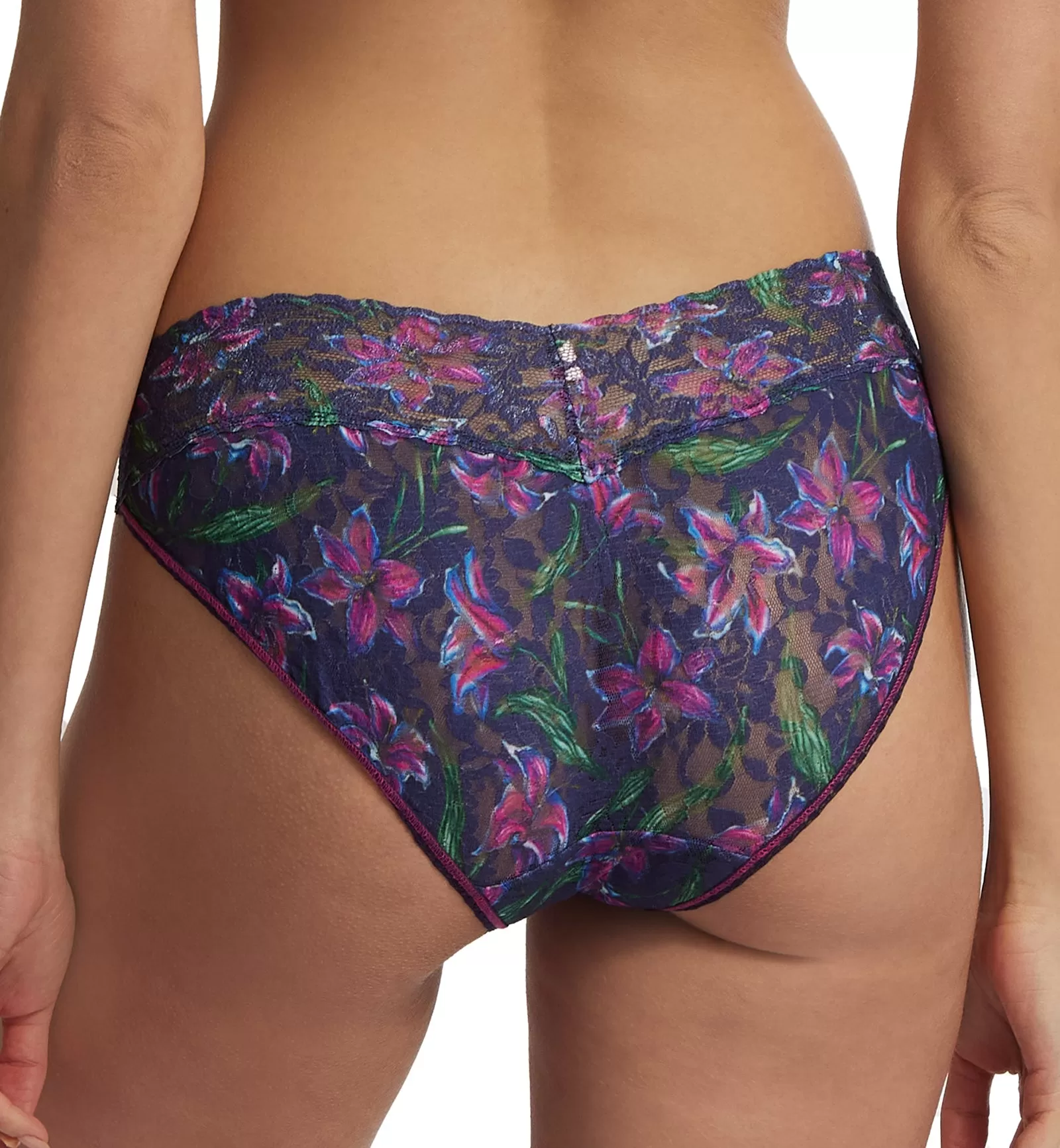 Hanky Panky Signature Lace Printed Vikini (PR482374) - Twilight Blooms