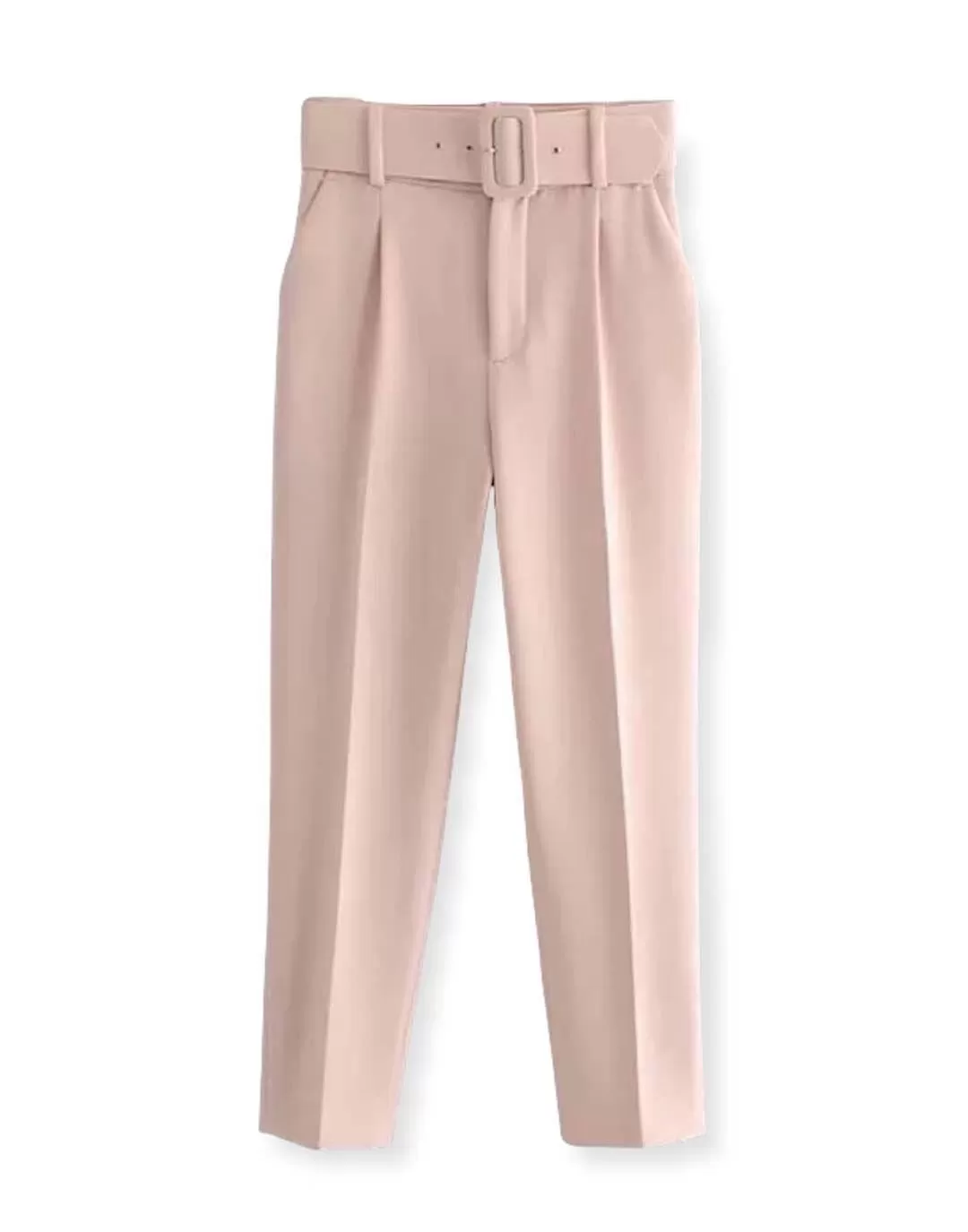 High Waisted Office Style Slim Pants