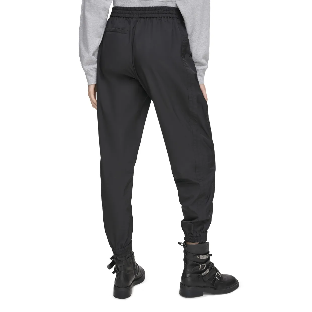 High Waisted Trousers -Black