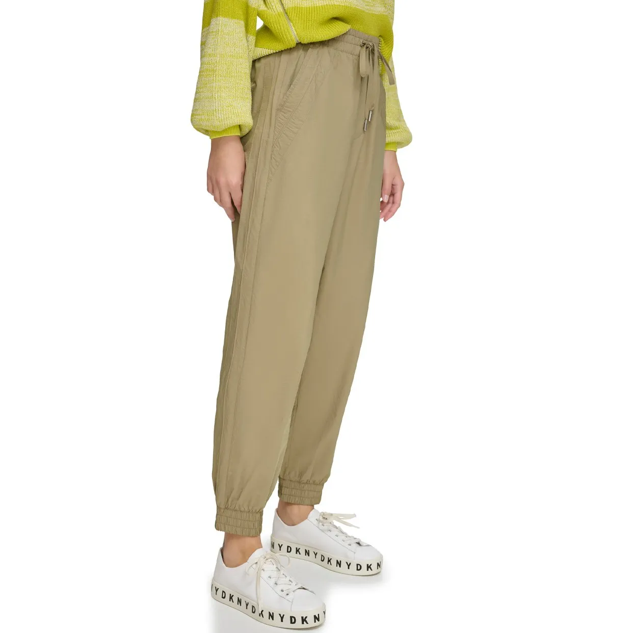 High Waisted Trousers -Light Fatig