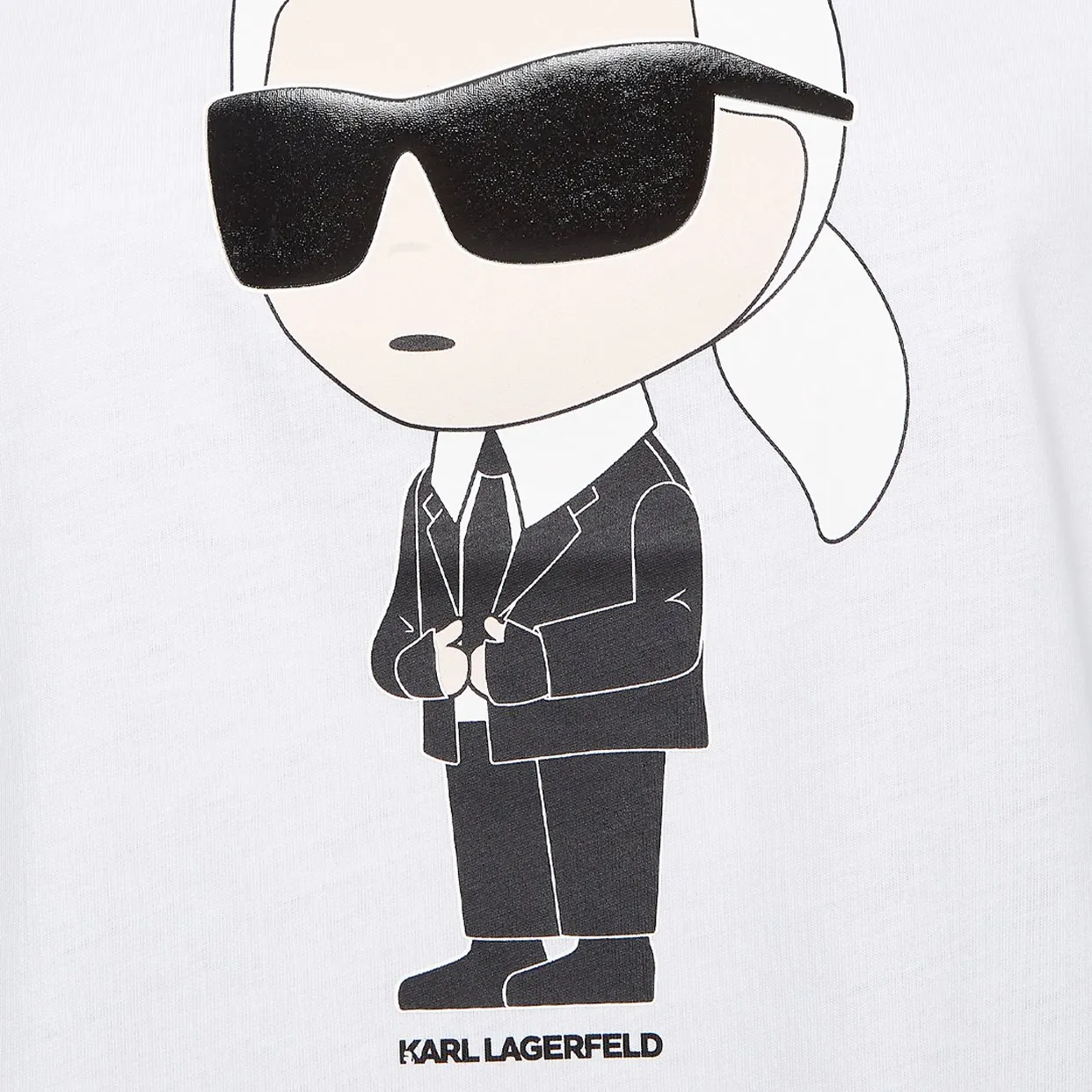 Karl Ikonik T-Shirt -White