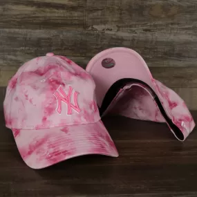 KIDS New York Yankees 2022 Mother’s Day On-Field 9Twenty Youth Dad Hat | Pink Tye Dye