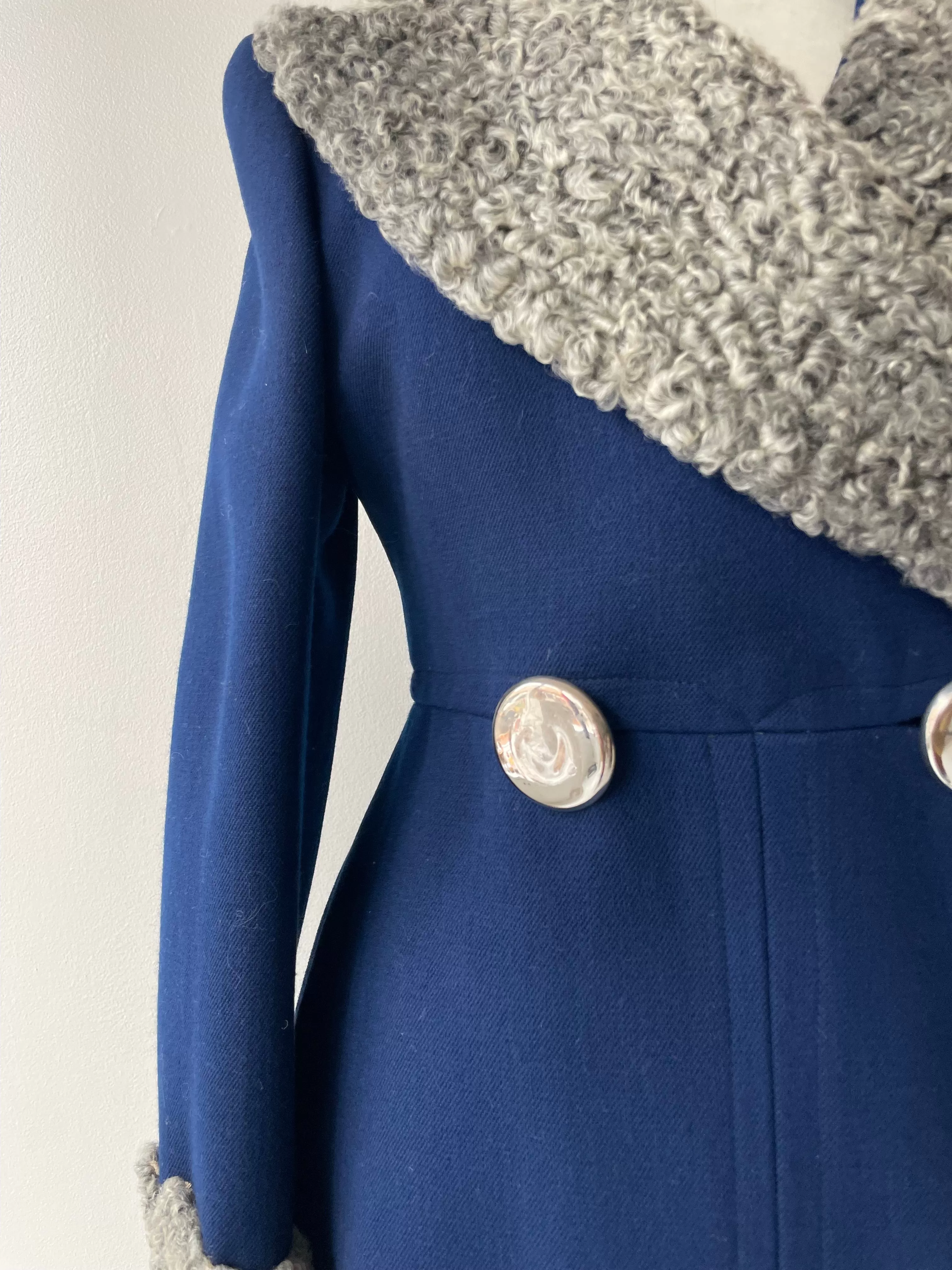 Louis Feraud Wool Coat | 1960s